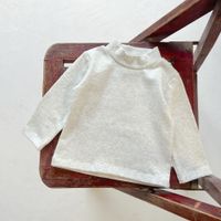 Einfacher Stil Einfarbig Baumwolle T.-shirts & Blusen sku image 2