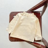 Simple Style Solid Color Cotton T-shirts & Blouses sku image 13