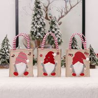 Christmas Cute Rudolf Linen Party Gift Wrapping Supplies main image 1