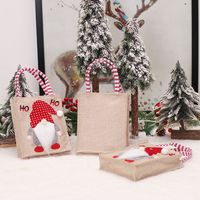 Christmas Cute Rudolf Linen Party Gift Wrapping Supplies main image 3