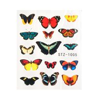 Fashion Flower Butterfly Paper Nail Decoration Accessories 1 Piece sku image 22
