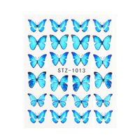 Fashion Flower Butterfly Paper Nail Decoration Accessories 1 Piece sku image 30