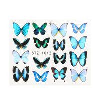 Fashion Flower Butterfly Paper Nail Decoration Accessories 1 Piece sku image 29