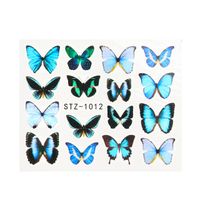 Fashion Flower Butterfly Paper Nail Decoration Accessories 1 Piece sku image 59
