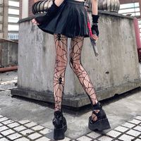 Women's Sexy Solid Color Cotton Polyester Cotton Tights 1 Piece main image 3