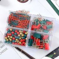 Weihnachten Kombination Set Clip Push-pin Ticket Halter Hefter Verbindlich sku image 11