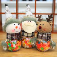 Christmas Cute Santa Claus Snowman Elk Plastic Party Gift Wrapping Supplies main image 5