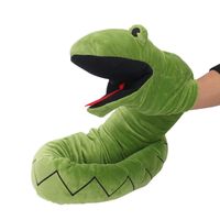 Plush Doll Cute Animal Shark Long Snake Dinosaur Mouth Movable Doll main image 2