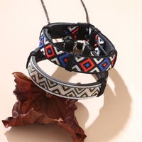Retro Colorful Polyester Embroidery Couple Bracelets 2 Pieces main image 2