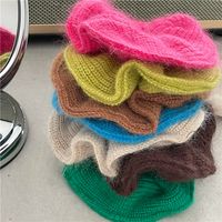 Fashion Solid Color Yarn Hair Tie main image 5