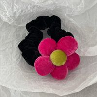 Fashion Flower Cloth Hair Tie sku image 1