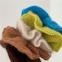 Fashion Solid Color Yarn Hair Tie main image 2