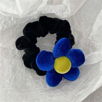 Fashion Flower Cloth Hair Tie sku image 3