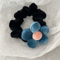 Fashion Flower Cloth Hair Tie sku image 2
