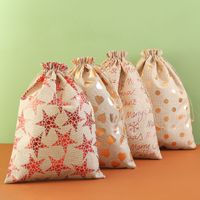 Christmas Cute Star Heart Shape Cloth Party Gift Wrapping Supplies main image 5