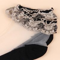 Women's Fashion Geometric Polyester Lace Ankle Socks main image 3