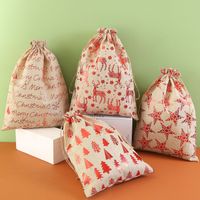 Christmas Cute Star Heart Shape Cloth Party Gift Wrapping Supplies main image 3