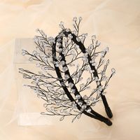 Fashion Tree Artificial Crystal Handmade Hair Band 1 Piece sku image 1