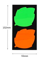 Pet Transparent Collant Notes Fluorescent Couleur Étanche Flèche Bâton Étiquette sku image 7