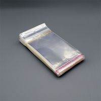 Basic Transparent Plastic Jewelry Packaging Bags sku image 4
