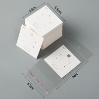 Basic Brief Einfarbig Papier Drucken Schmuckzubehör 1 Stück sku image 4