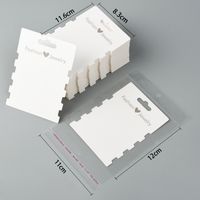 Basic Brief Einfarbig Papier Drucken Schmuckzubehör 1 Stück sku image 22