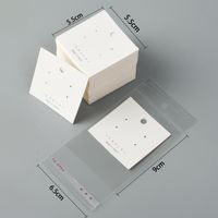 Basic Brief Einfarbig Papier Drucken Schmuckzubehör 1 Stück sku image 10