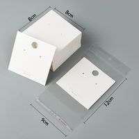 Basic Brief Einfarbig Papier Drucken Schmuckzubehör 1 Stück sku image 12