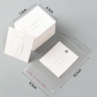 Basic Brief Einfarbig Papier Drucken Schmuckzubehör 1 Stück sku image 5