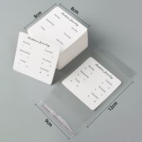 Basic Brief Einfarbig Papier Drucken Schmuckzubehör 1 Stück sku image 20