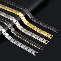 Simple Style Geometric Alloy Plating Unisex Bracelets 1 Piece main image 1