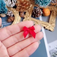 Fashion Solid Color Bow Knot Alloy Women's Ear Studs 1 Piece sku image 1