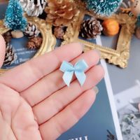 Fashion Solid Color Bow Knot Alloy Women's Ear Studs 1 Piece sku image 9
