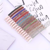 Fashion Solid Color Rhinestone Plating Inlay Hair Clip 1 Piece sku image 17