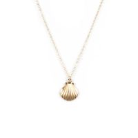 Fashion Shell Alloy Plating Women's Pendant Necklace 1 Piece main image 2