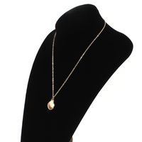 Fashion Shell Alloy Plating Women's Pendant Necklace 1 Piece main image 5