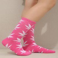 Women's Fashion Color Block Cotton Ankle Socks sku image 1