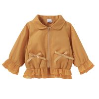 Fashion Solid Color Polyester Girls Outerwear main image 5