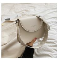 Women's Small Pu Leather Letter Fashion Square Flip Cover Crossbody Bag sku image 1