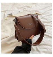 Women's Small Pu Leather Letter Fashion Square Flip Cover Crossbody Bag sku image 4