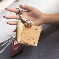 Women's Little Bear Pu Leather Ornament Zipper Wallets main image 4