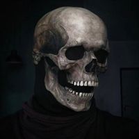 Halloween Gothic Skull Emulsion Masquerade Party Mask main image 1