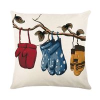 Fashion Snowman Linen Pillow Cases main image 4