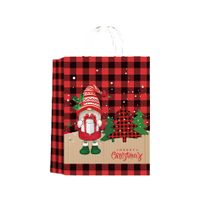 Christmas Cute Christmas Tree Kraft Paper Party Gift Bags main image 3