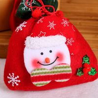 Christmas Cute Deer Cloth Party Gift Bags 1 Piece main image 5