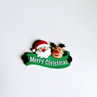 Christmas Christmas Tree Santa Claus Christmas Socks Pe Party Cake Decorating Supplies 1 Piece sku image 5