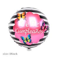 Birthday Letter Star Heart Shape Aluminum Film Party Balloons main image 3