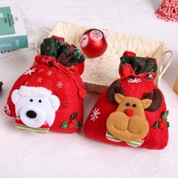 Christmas Cute Deer Cloth Party Gift Bags 1 Piece main image 3
