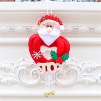 Christmas Cute Snowman Elk Wood Party Hanging Ornaments 1 Piece main image 4