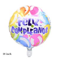 Geburtstag Brief Stern Herzform Aluminiumfolie Gruppe Luftballons sku image 2